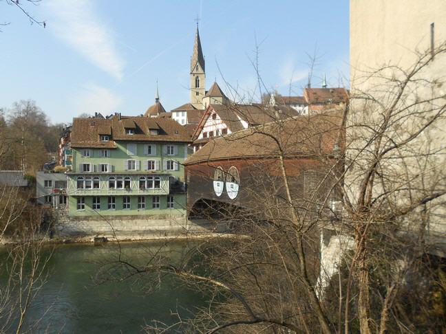 Old Wooden Bridge Baden