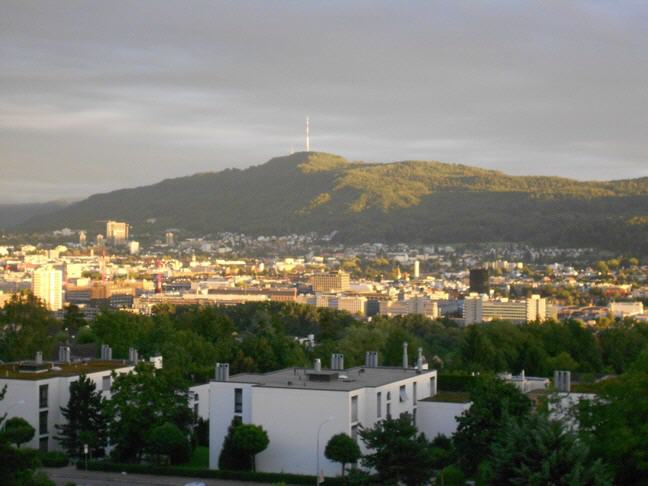 Zurich with Uetliberg